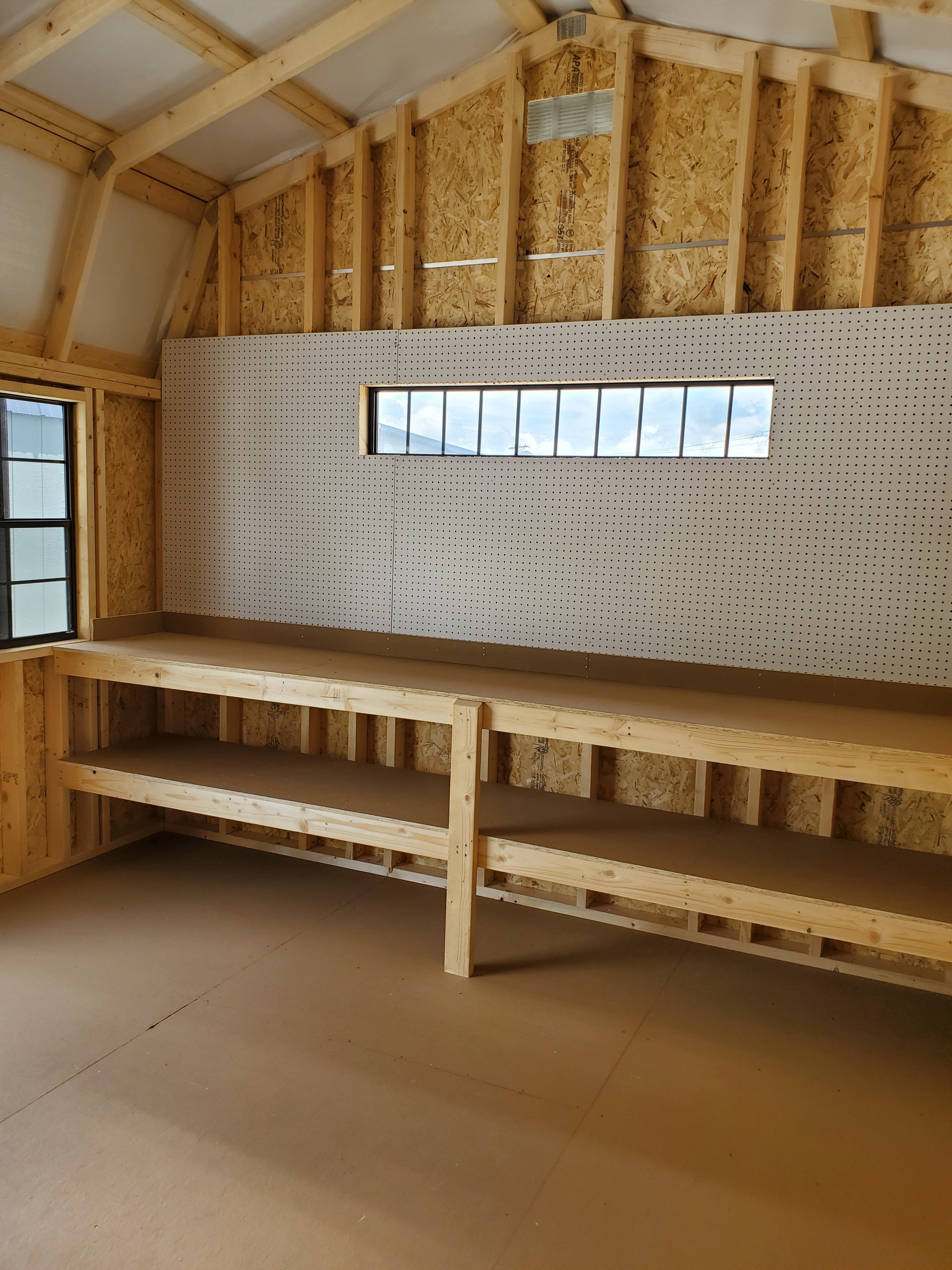 :Image: 12x16 High Wall Barn 2032H3